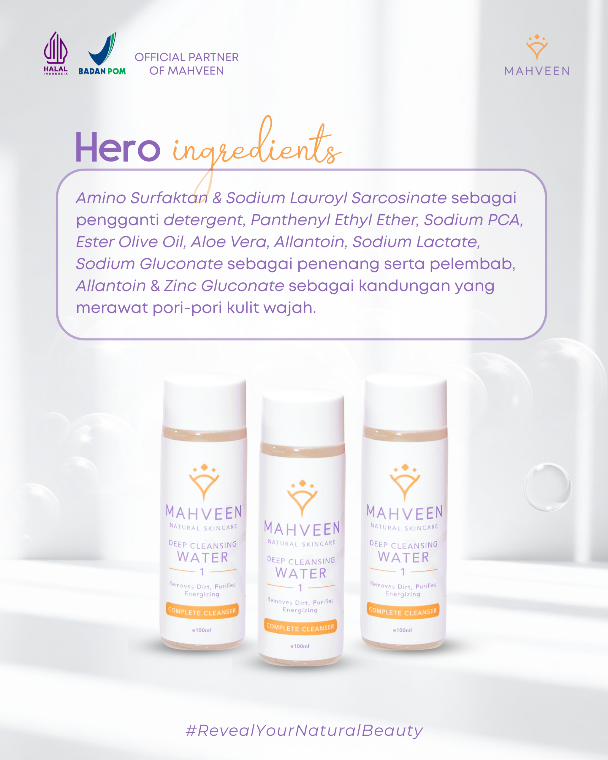 Slide 2 Deep Cleansing Water